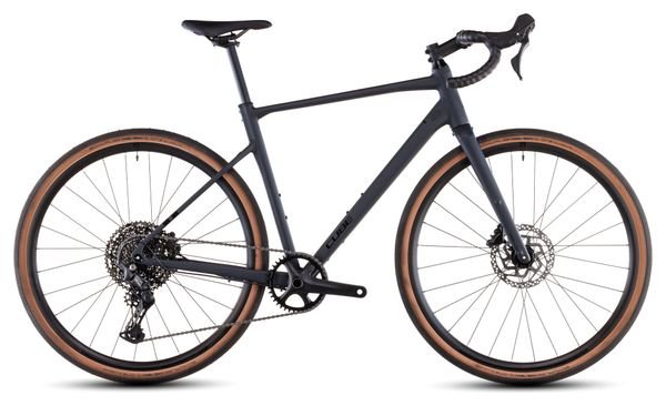 Vélo de Gravel Cube Nuroad Pro Shimano Cues 11V 650b Noir Night 2025