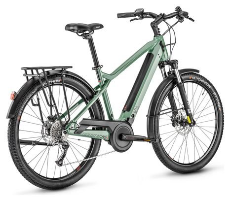 VTC Électrique Moustache Samedi 27 Xroad 1 Shimano Altus 9V 400 Wh 27.5'' Vert 2023 – Image 3