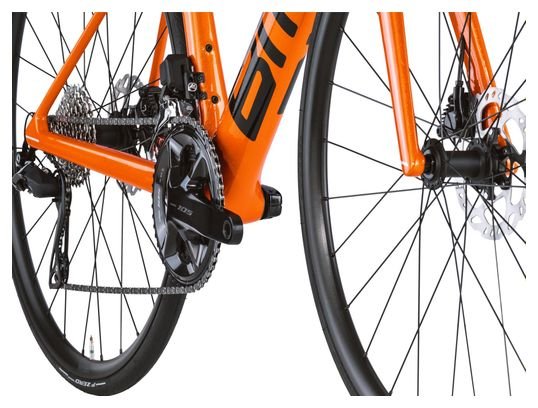 Vélo de Route BMC Teammachine SLR Four Shimano 105 Di2 12V 700 mm Orange Sparkling – Image 3