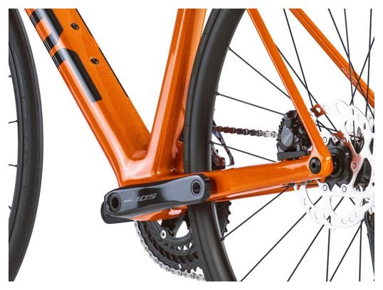 Vélo de Route BMC Teammachine SLR Four Shimano 105 Di2 12V 700 mm Orange Sparkling – Image 7