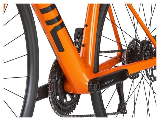 Vélo de Route BMC Teammachine SLR Four Shimano 105 Di2 12V 700 mm Orange Sparkling – Image 8