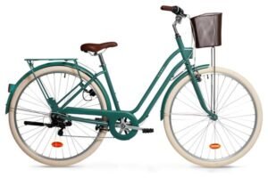 Vélo de Ville Elops 520 Microshift 6V 700 mm Vert 2024