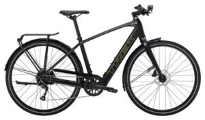 Vélo de Ville Électrique Trek FX+ 2 Shimano Altus 9V 250 Wh 700 mm Noir