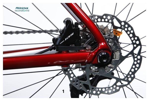 Vélo de Route Cannondale CAAD13 Disc Shimano 105 11V 700 mm Rouge Candy - Produit Reconditionné – Image 6