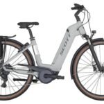 Vélo de Ville Electrique Scott Sub Active eRide Unisex Shimano Cues 9V 400Wh 700mm Gris