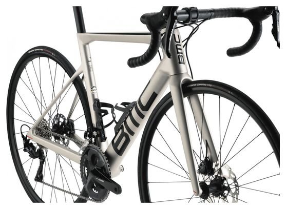 Vélo de Route BMC Teammachine SLR Five Shimano 105 Di2 12V 700 mm Argent Arctic 2023 – Image 3