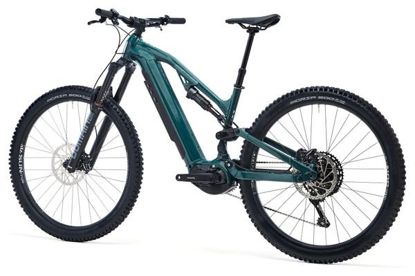 VTT Électrique Tout-Suspendu Rockrider E-Feel 900S Shimano Cues Di2 11V 630Wh 29'' Vert 2024 – Image 3