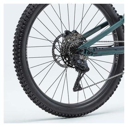 VTT Électrique Tout-Suspendu Rockrider E-Feel 900S Shimano Cues Di2 11V 630Wh 29'' Vert 2024 – Image 7