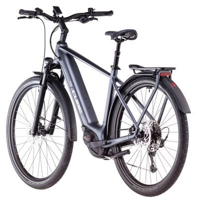 VTC Électrique Cube Touring Hybrid Pro 625 Shimano Cues 11V 625 Wh 700 mm Gris Metallic 2025 – Image 5