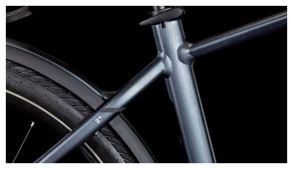 VTC Électrique Cube Touring Hybrid Pro 625 Shimano Cues 11V 625 Wh 700 mm Gris Metallic 2025 – Image 9