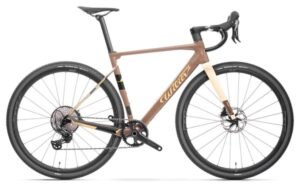 Vélo de Gravel Wilier Triestina Rave SL Miche Graff XL Shimano GRX 12V 700 mm Marron Beige Sand 2025