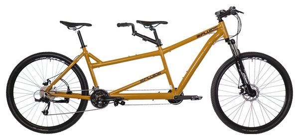 VTT Tandem Semi-Rigide Fluide MicroShift Mezzo 3x10V 29'' Jaune Sable