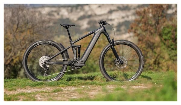 VTT Électrique Tout-Suspendu Cube Stereo Hybrid One44 EX 800 Shimano Deore/Deore XT 12V 800 Wh 29'' Noir Blackline 2025 – Image 10