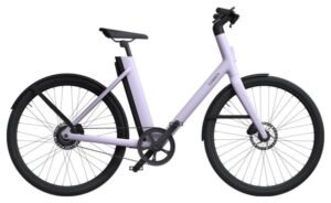 Vélo de Ville Electrique Cowboy Cruiser ST Courroie Mono Vitesse 360Wh 27.5'' Violet