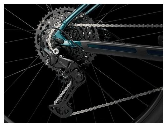 VTT Semi Rigide Trek Marlin 6 Shimano Cues 10V 29'' Vert Bleu Gén. 3 – Image 3