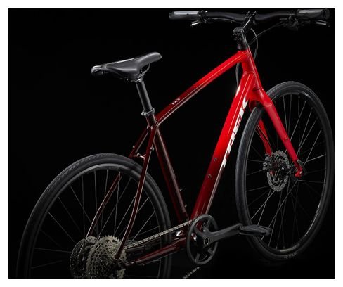 Vélo Fitness Trek FX 3 Disc Shimano Deore 10V 700 mm Rouge Viper – Image 3
