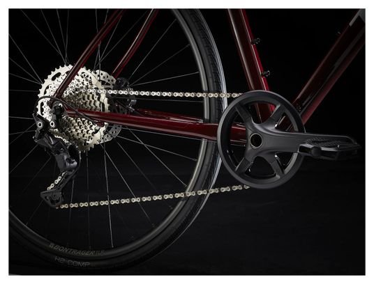 Vélo Fitness Trek FX 3 Disc Shimano Deore 10V 700 mm Rouge Viper – Image 7