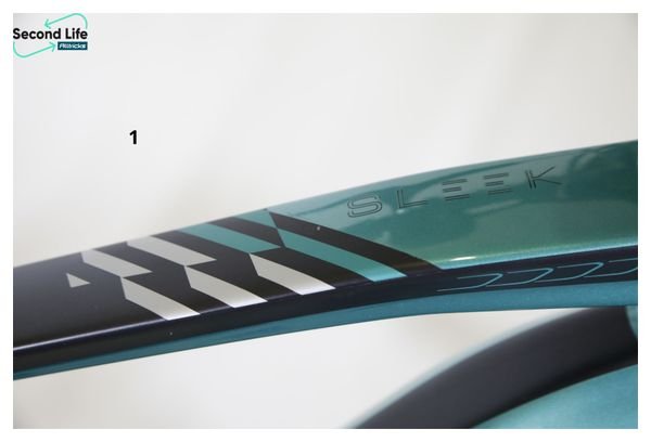 Vélo d'Exposition - Vélo de Ville Électrique Sunn Urb Sleek Woman Shimano Altus 9V 400 Wh 650b Noir / Turquoise 2023 – Image 5
