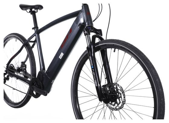VTC Électrique BH Atom Cross Shimano Altus 8V 500 Wh 700 mm Gris Plata 2023 - Produit Reconditionné – Image 3