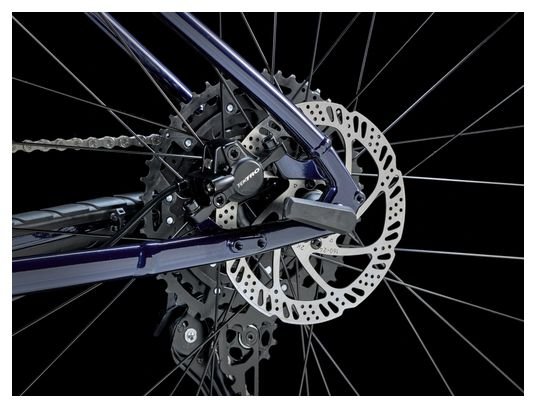 VTT Semi Rigide Trek Marlin 5 Shimano Cues 9V 29'' Violet Noir Gén. 3 – Image 8