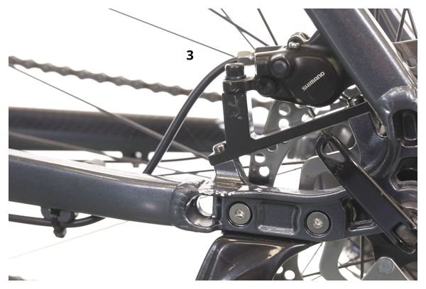 VTC Électrique BH Atom Cross Shimano Altus 8V 500 Wh 700 mm Gris Plata 2023 - Produit Reconditionné – Image 8