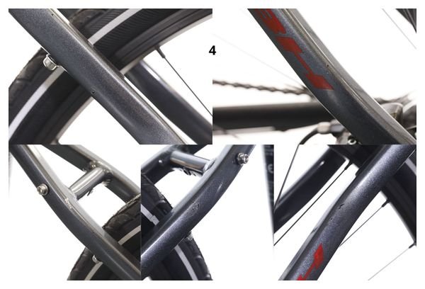 VTC Électrique BH Atom Cross Shimano Altus 8V 500 Wh 700 mm Gris Plata 2023 - Produit Reconditionné – Image 9