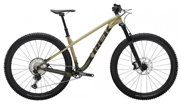 VTT Semi-Rigide Trek Roscoe 9 Shimano SLX XT 12V 27.5'' Beige / Vert Fade