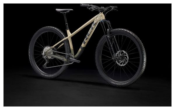 VTT Semi-Rigide Trek Roscoe 9 Shimano SLX XT 12V 27.5'' Beige / Vert Fade – Image 2