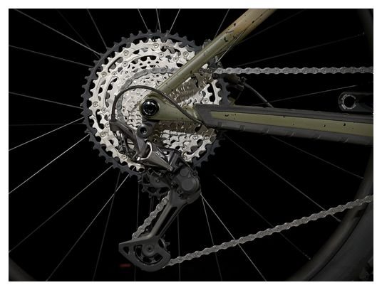 VTT Semi-Rigide Trek Roscoe 9 Shimano SLX XT 12V 27.5'' Beige / Vert Fade – Image 3