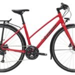 Vélo de Ville Trek FX 2 Disc Equipped Stagger Shimano Acera/Altus 9V 700 mm Rouge 2023