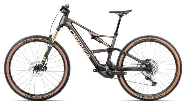 VTT Électrique Tout-Suspendu Orbea Rise SL M10 Shimano Deore XT/SLX 12V 420 Wh 29'' Gris Cosmic Carbon View 2025 – Image 2