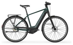 Vélo de Ville Électrique Btwin LD 920 E Cadre Haut Moteur Automatique Owuru 702Wh 700mm Noir
