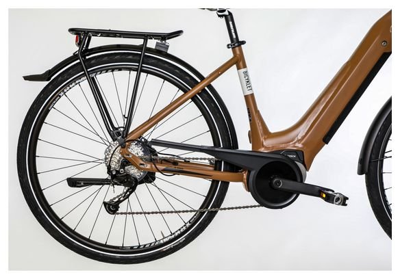 Vélo de Ville Électrique Bicyklet Victoire Shimano Alivio 9V 400 Wh 700 mm Marron - Produit Reconditionné – Image 3