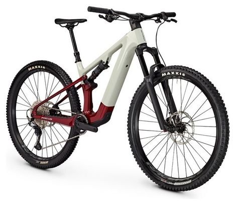 VTT Électrique Tout-Suspendu Focus VAM² SL 8.7 Shimano Deore 12V 430Wh 29'' Gris Rouge 2025 – Image 2