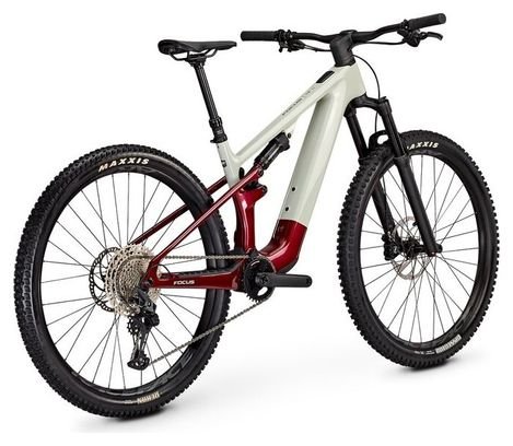 VTT Électrique Tout-Suspendu Focus VAM² SL 8.7 Shimano Deore 12V 430Wh 29'' Gris Rouge 2025 – Image 3