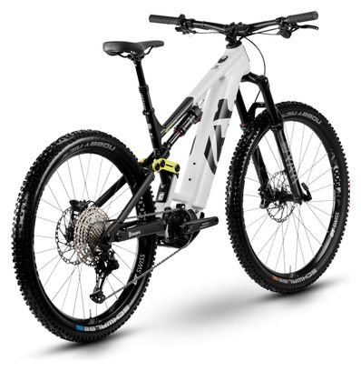 VTT Electrique Tout-Suspendu Husqvarna Mountain Cross MC3 Shimano Deore 12V 630 Wh 29/27.5'' Blanc – Image 3
