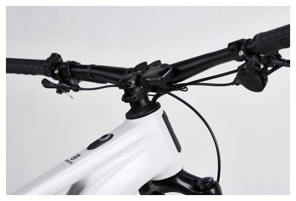 VTT Electrique Tout-Suspendu Husqvarna Mountain Cross MC3 Shimano Deore 12V 630 Wh 29/27.5'' Blanc – Image 4