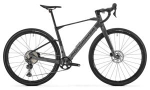 Vélo de Gravel Electrique Mondraker Dusty Shimano GRX 12V 350Wh 700mm Gris/Noir 2025