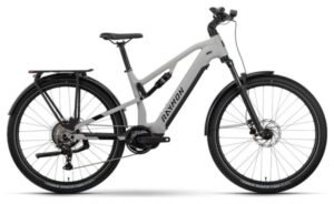 VTC Electrique Tout-suspendu Raymon CrossRay Shimano Essa 8V 720Wh 29'' Gris