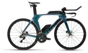 Vélo de Triathlon Cervélo P5 Shimano Ultegra Di2 12V 700 mm Bleu